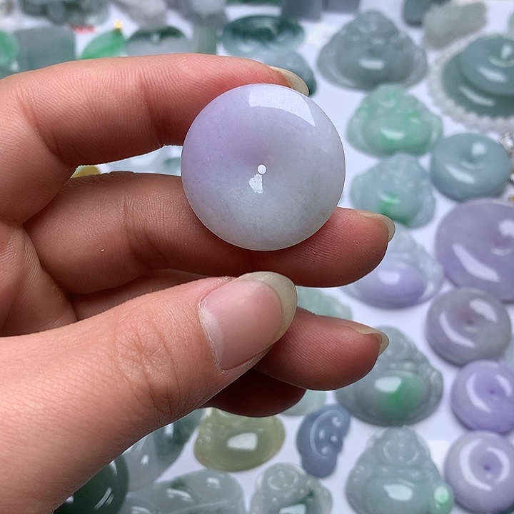 翡翠未镶嵌颈饰天然翡翠