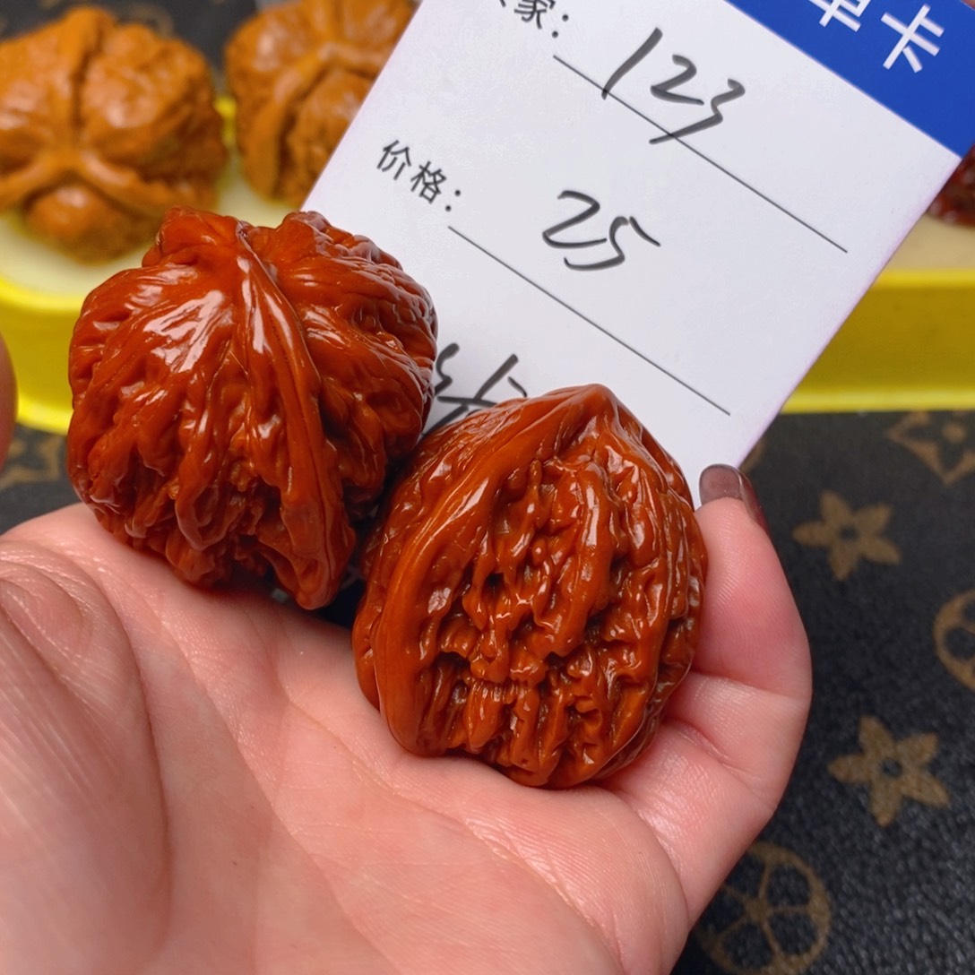 把件文玩核桃虎头