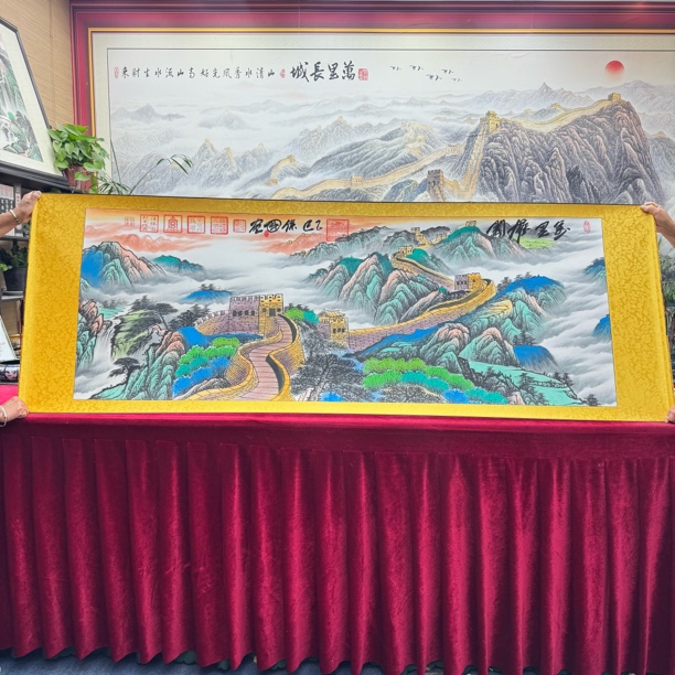 万里雄关-长城雄风-汪保国-精品国画