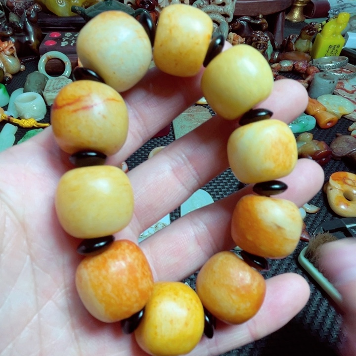 滴血莲花菩提把件