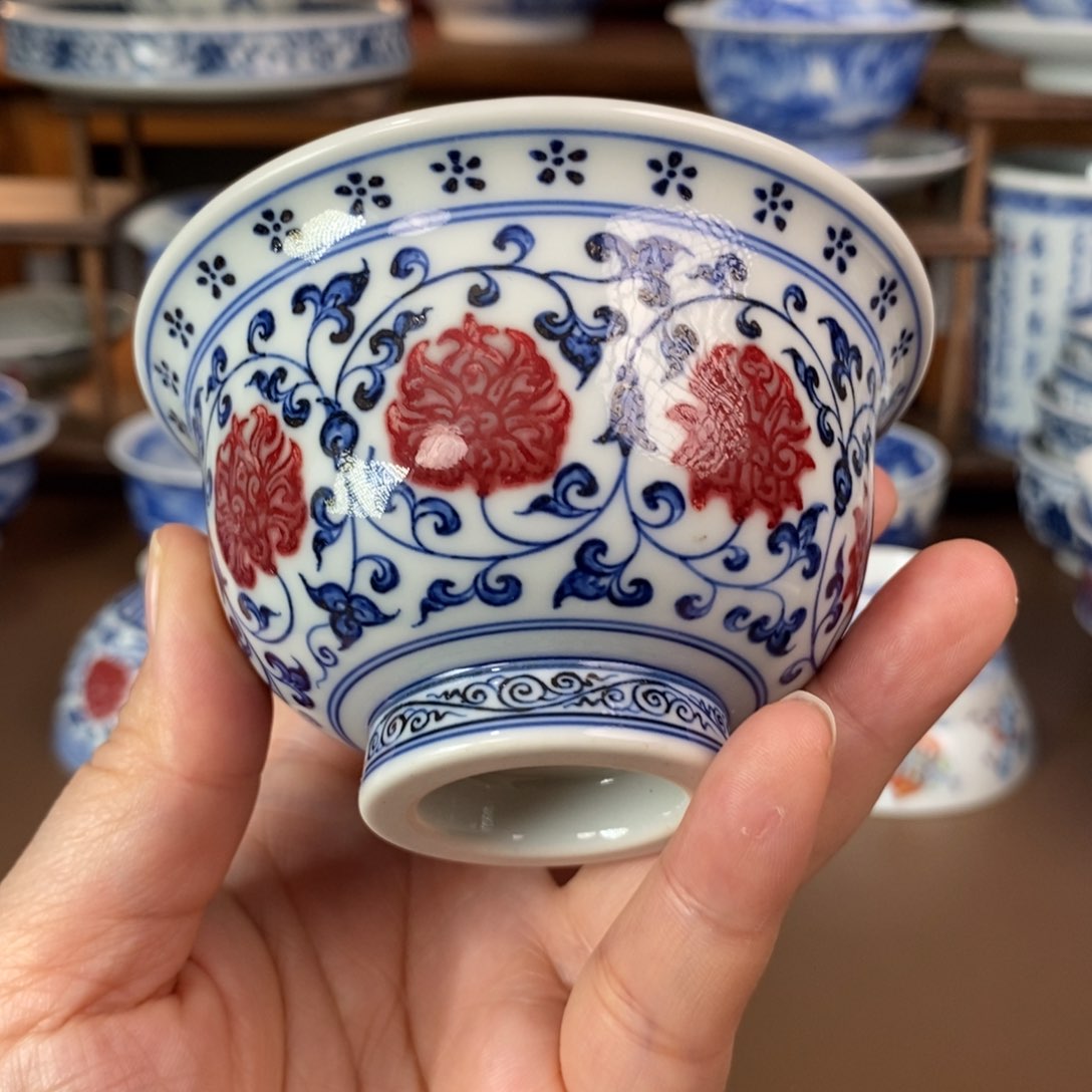 景德镇陶瓷手工手绘