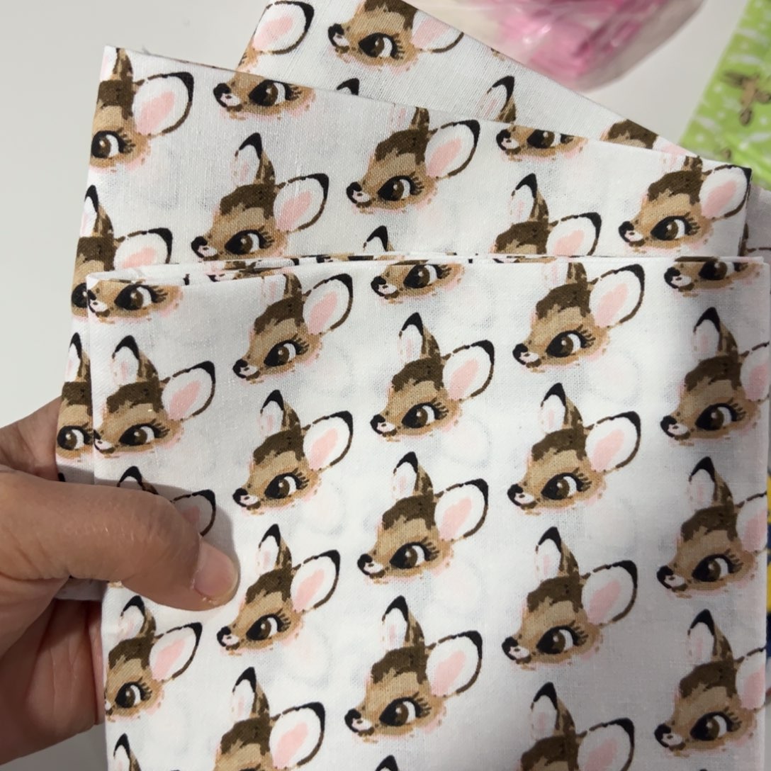 3片纯棉平布45.50一片果子布艺小块微瑕