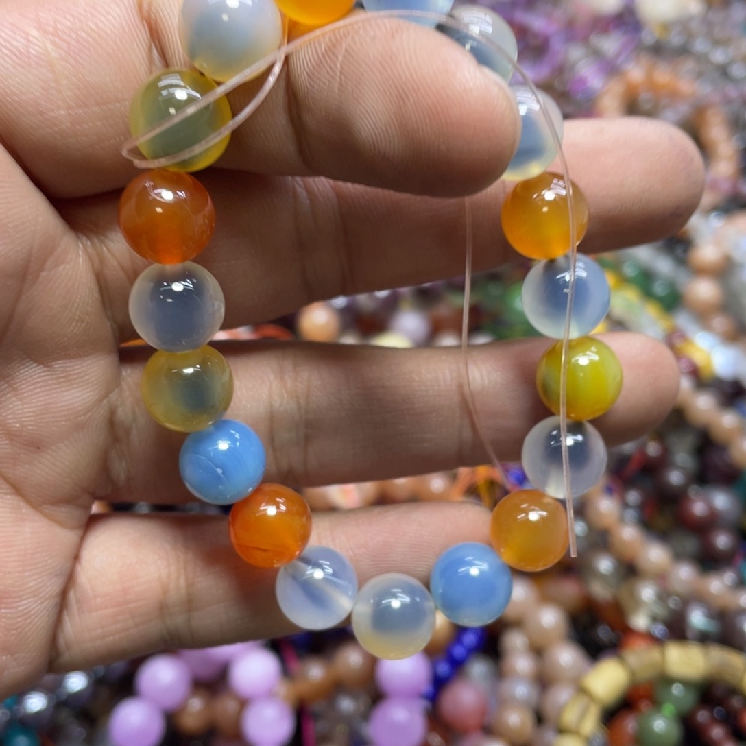 紫晶颈饰银S800镀金镶嵌