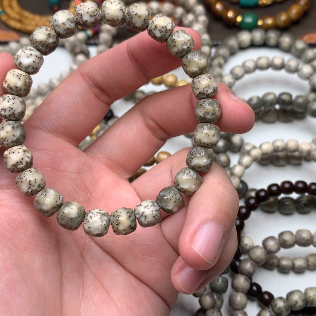 星月菩提手串星月菩提