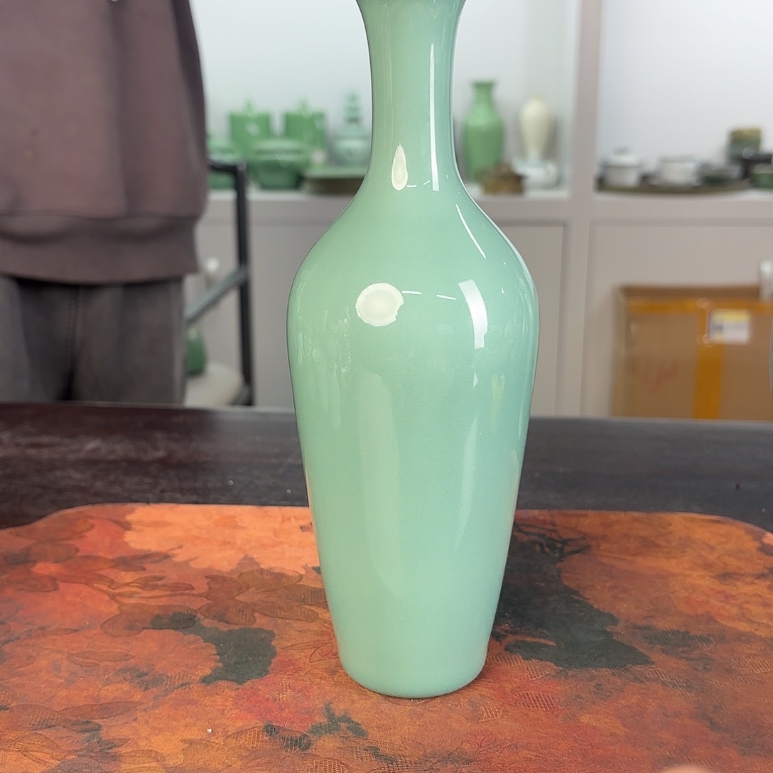 龙泉云间青瓷小米茶器