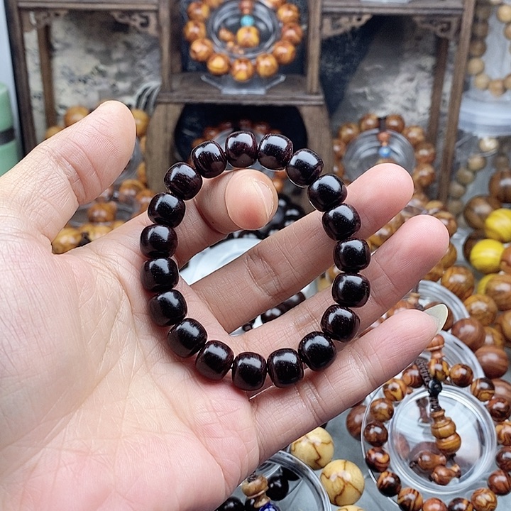 大果紫檀（缅甸花梨）手串/手链1.1紫梨