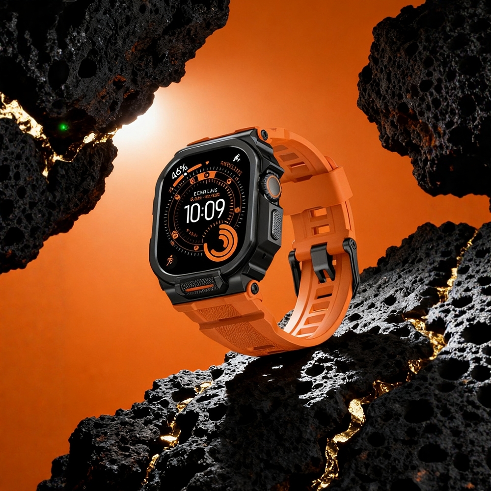 清歌适用AppleWatchUltra3表带金属表壳苹果手表带Ultra2代保护壳