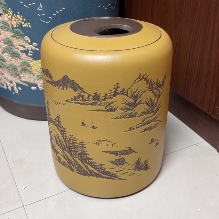 紫砂茶叶罐宜兴紫砂