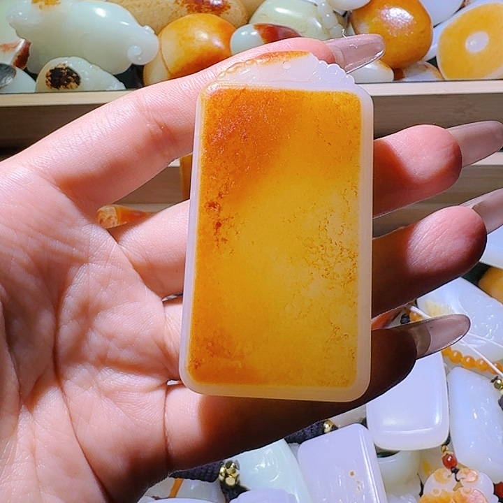 和田玉挂件未镶嵌真**我