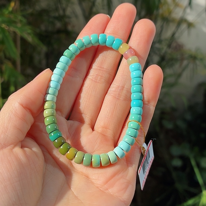 未镶嵌绿松石珠宝奇石路*～