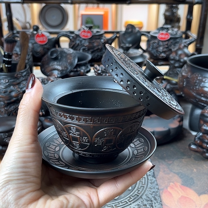 壶云南建水紫陶壶