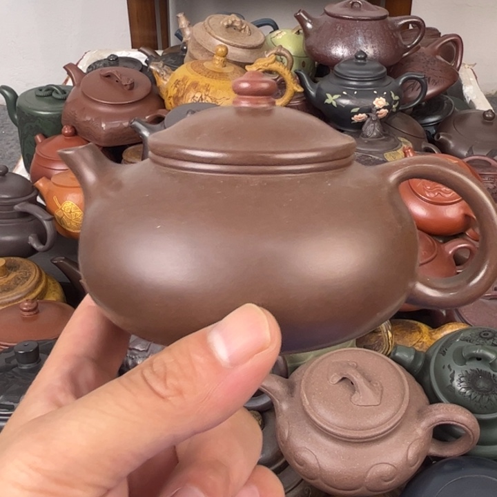茶壶紫砂紫砂壶微瑕疵