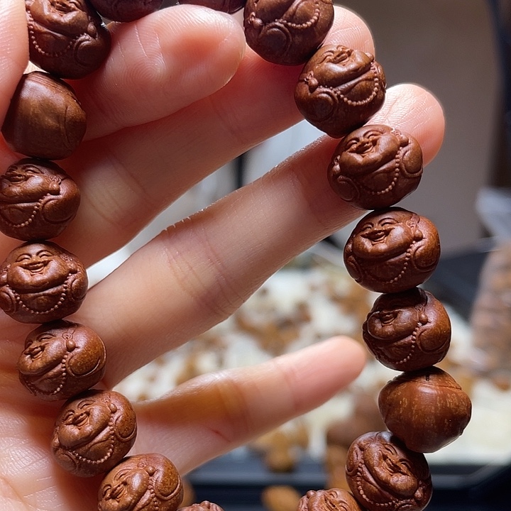 橄榄核手串/手链龙纹桃核 米勒