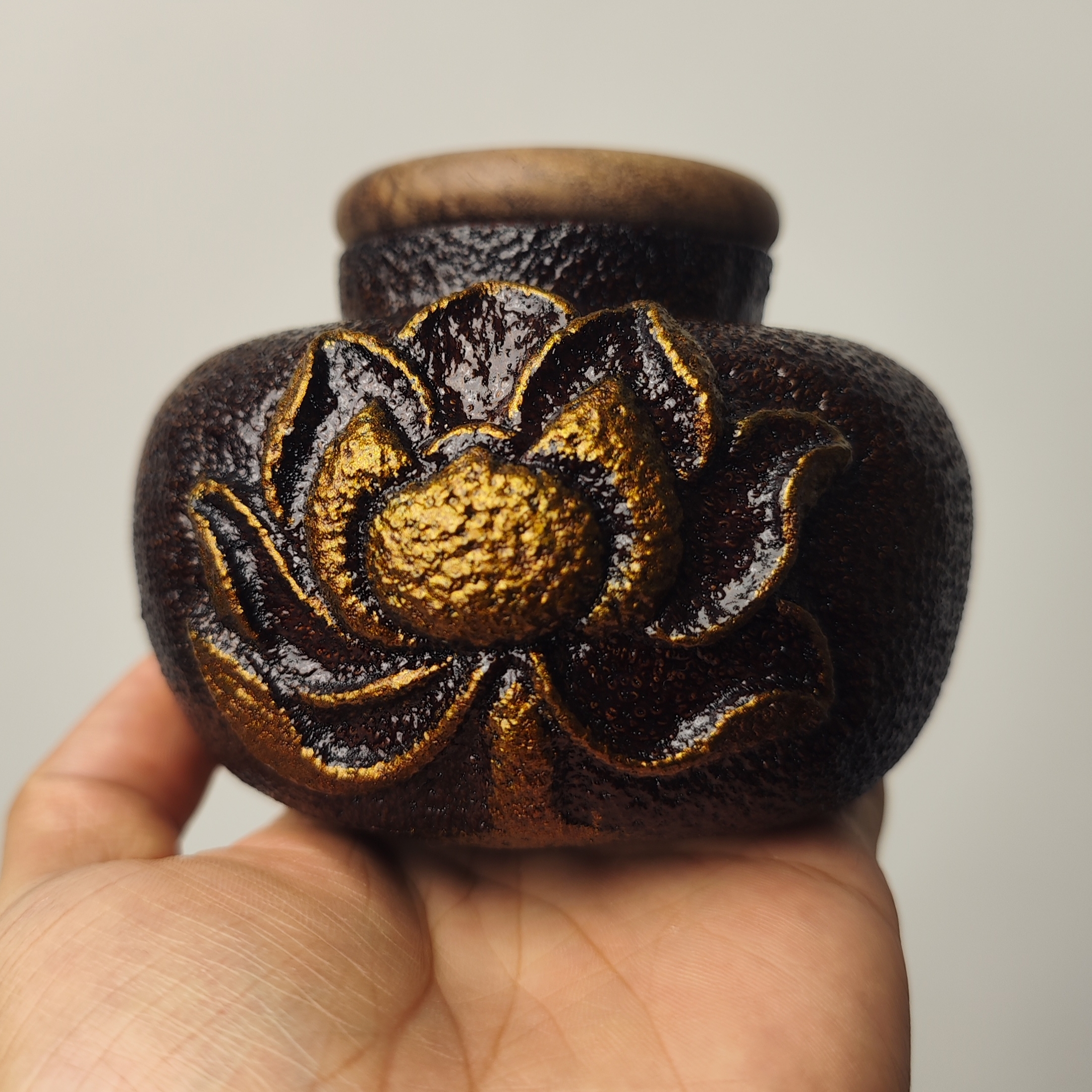 杨正江手捏柚罐]橘柚江云南柚罐一图一物高端泰国精美青柚醒茶罐