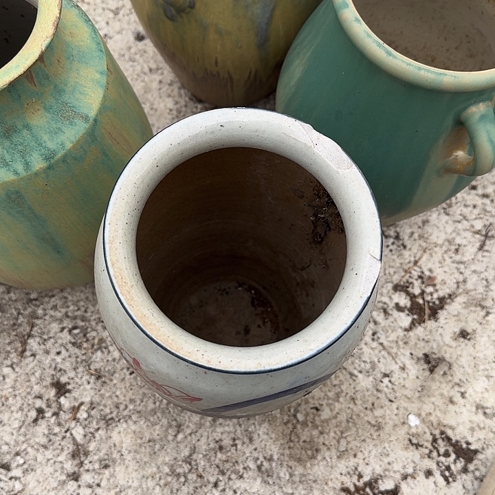 微瑕景德镇手工花瓶陶瓷