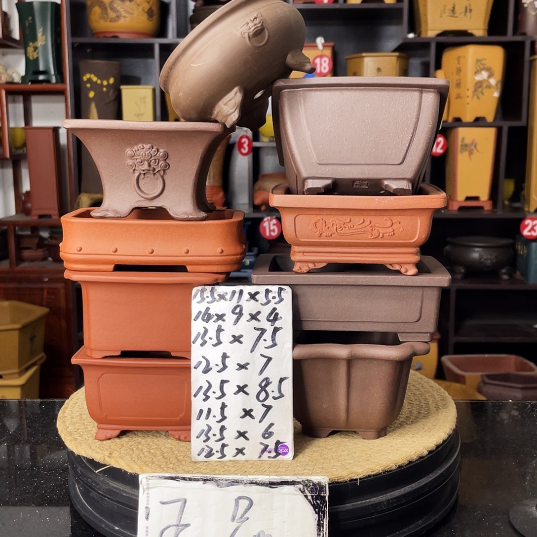 紫砂D-婉秋紫砂花盆