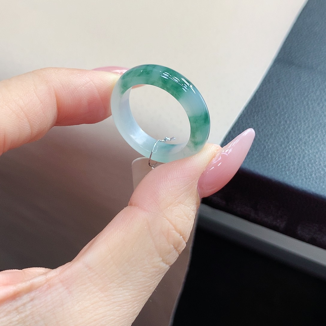 未镶嵌戒指翡翠23号