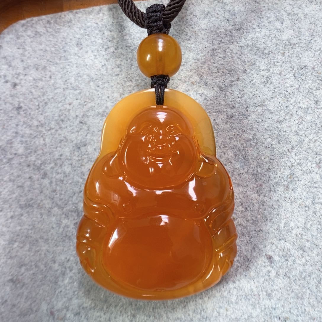 蜜蜡项链未镶嵌蜜蜡吊坠