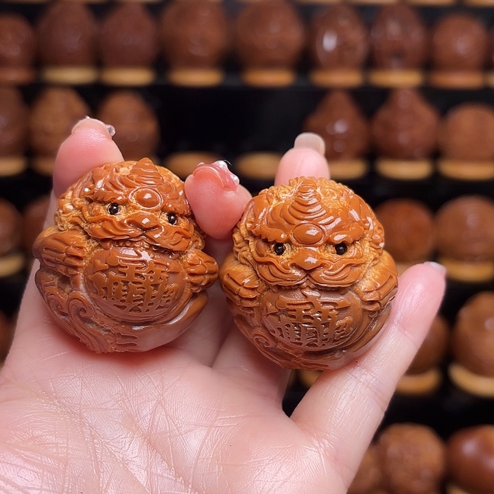 屿***森橄榄核手串/手链貔貅39