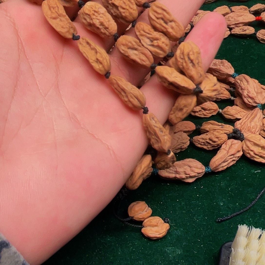 开***心吊坠文玩核桃异性