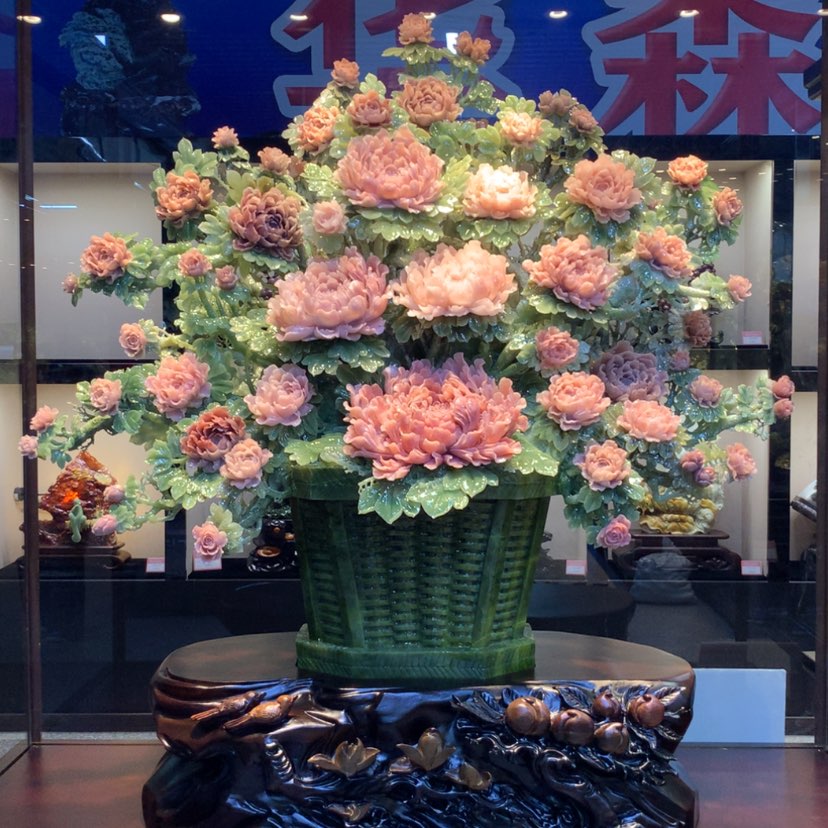 【闪购商品】未镶嵌蛇纹石玉摆件覆膜