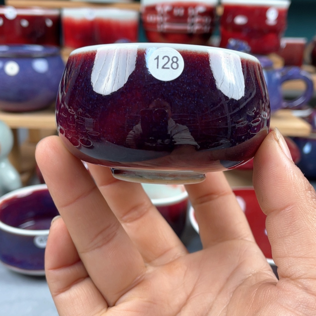 瓷片纯手工制作……微微瑕