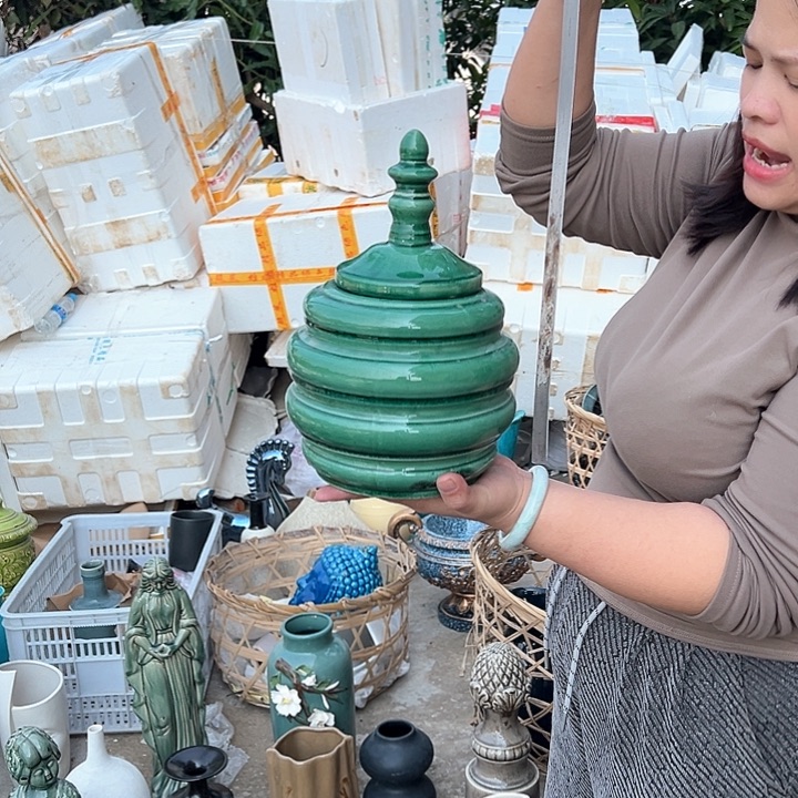 瓶高度27厘米口径10厘米微瑕捡漏