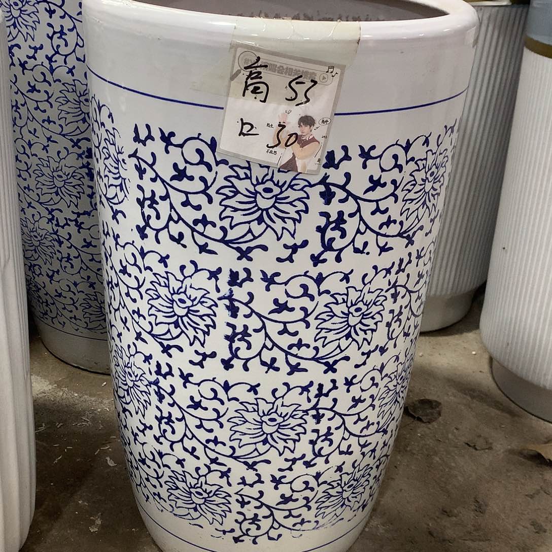 高温陶瓷花盆微瑕