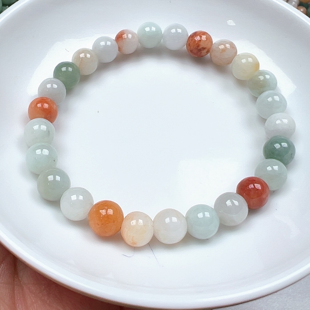 翡翠手链未镶嵌柠*货主货主