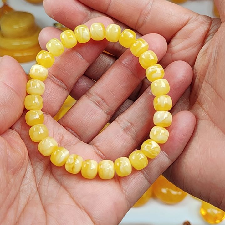 蜜蜡手串未镶嵌手串8