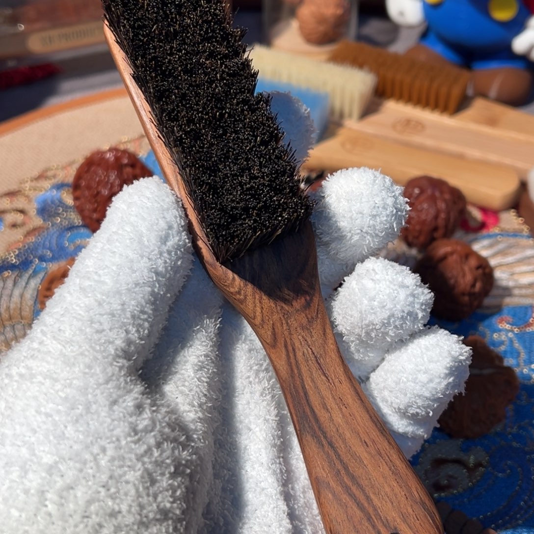 文玩核桃把件野猪鬃刷（以旧换新）