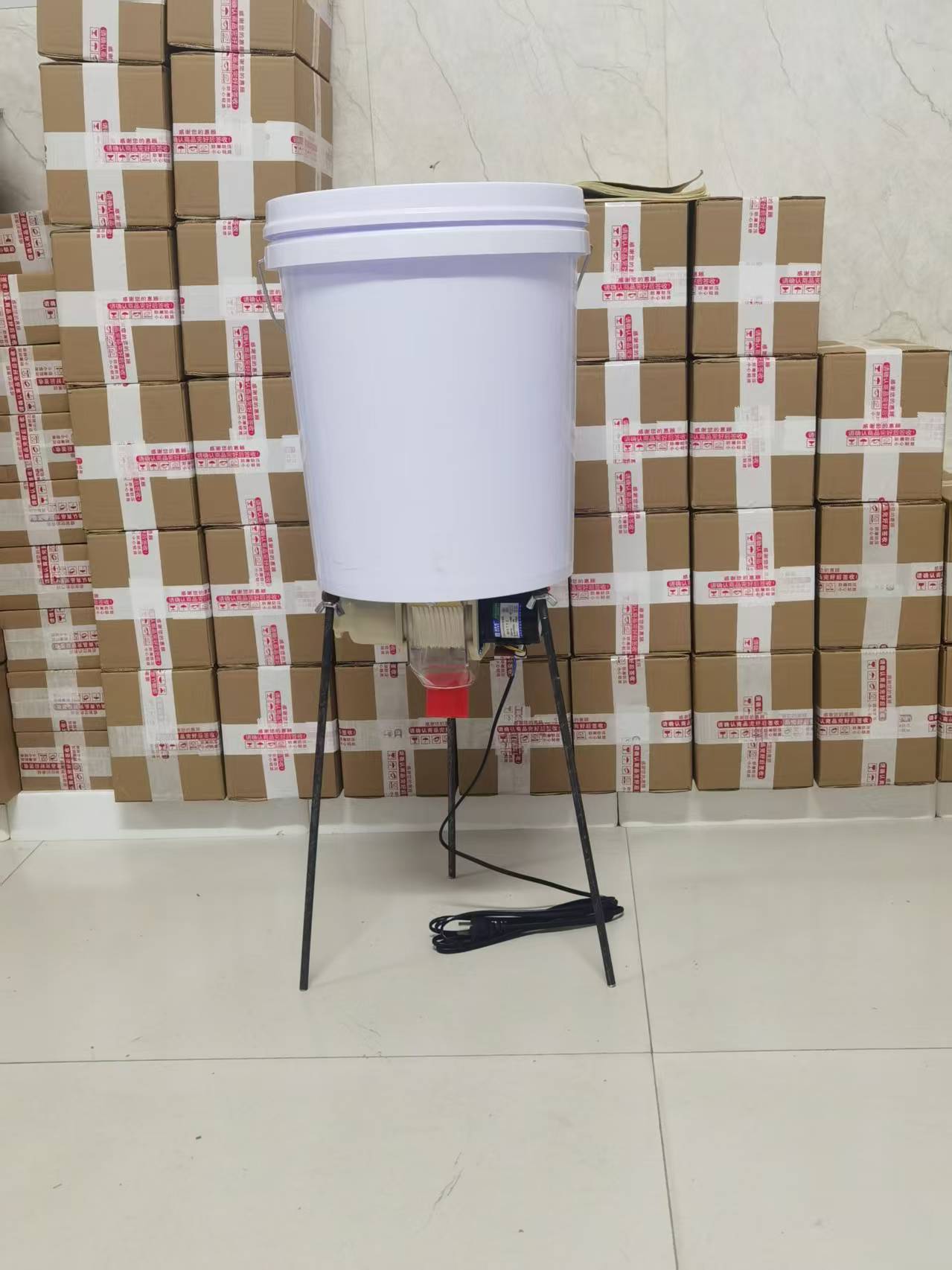 鸽子用具用品自动喂食器信鸽食槽定时鸡鸭鹅自动喂食机器喂鸡神器