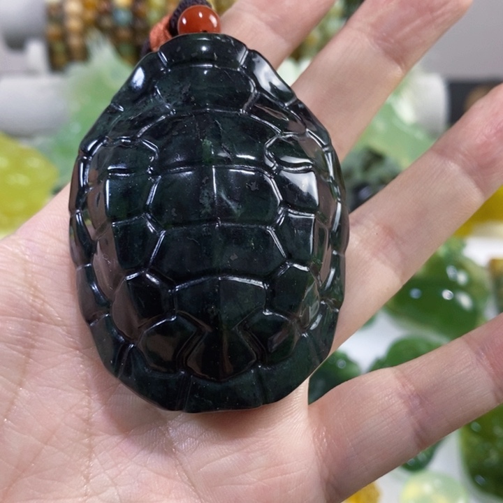 未镶嵌岫玉手把件