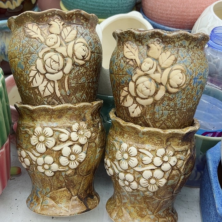 多肉绿植陶瓷花盆9.9包邮，有孔