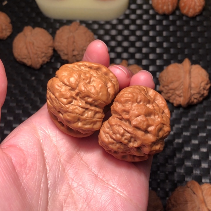 文玩核桃把件四开40