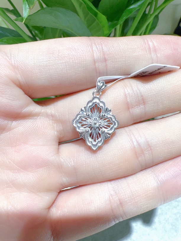 「阿英铂金」PT950铂金镂空罗亚克朗吊坠