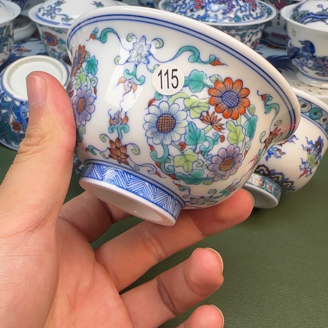 彦祖纯手工手绘茶具115