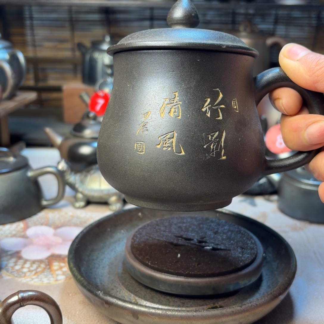 巧***力壶庄诚柴烧坭兴陶壶