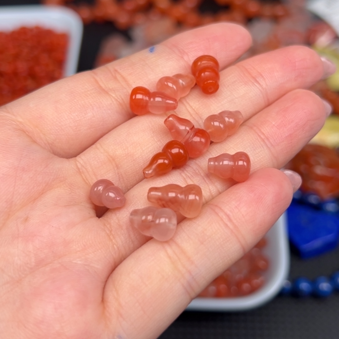 南红玛瑙未镶嵌吊坠(不含链)