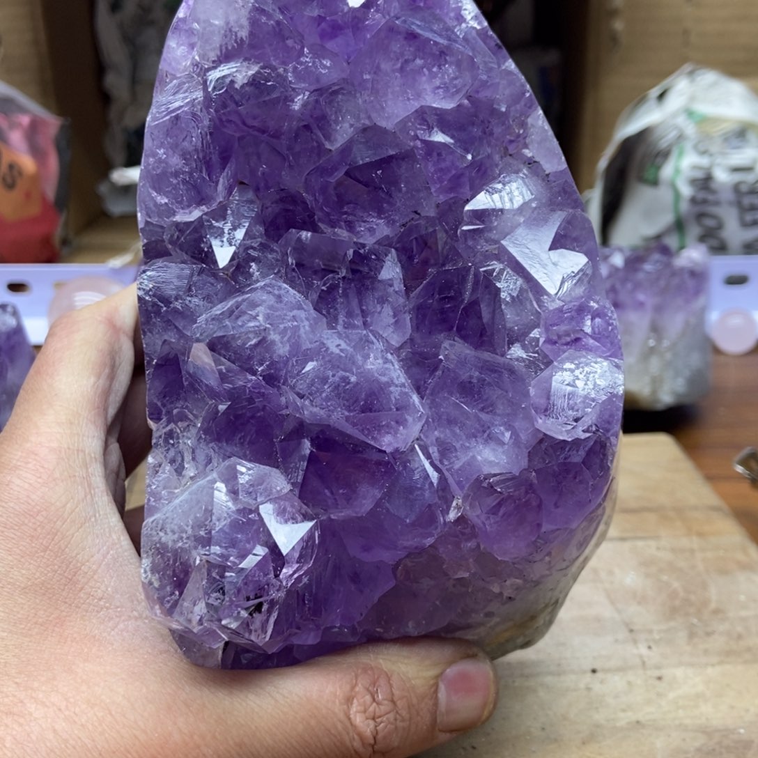 紫晶大型摆件（非配饰）未镶嵌