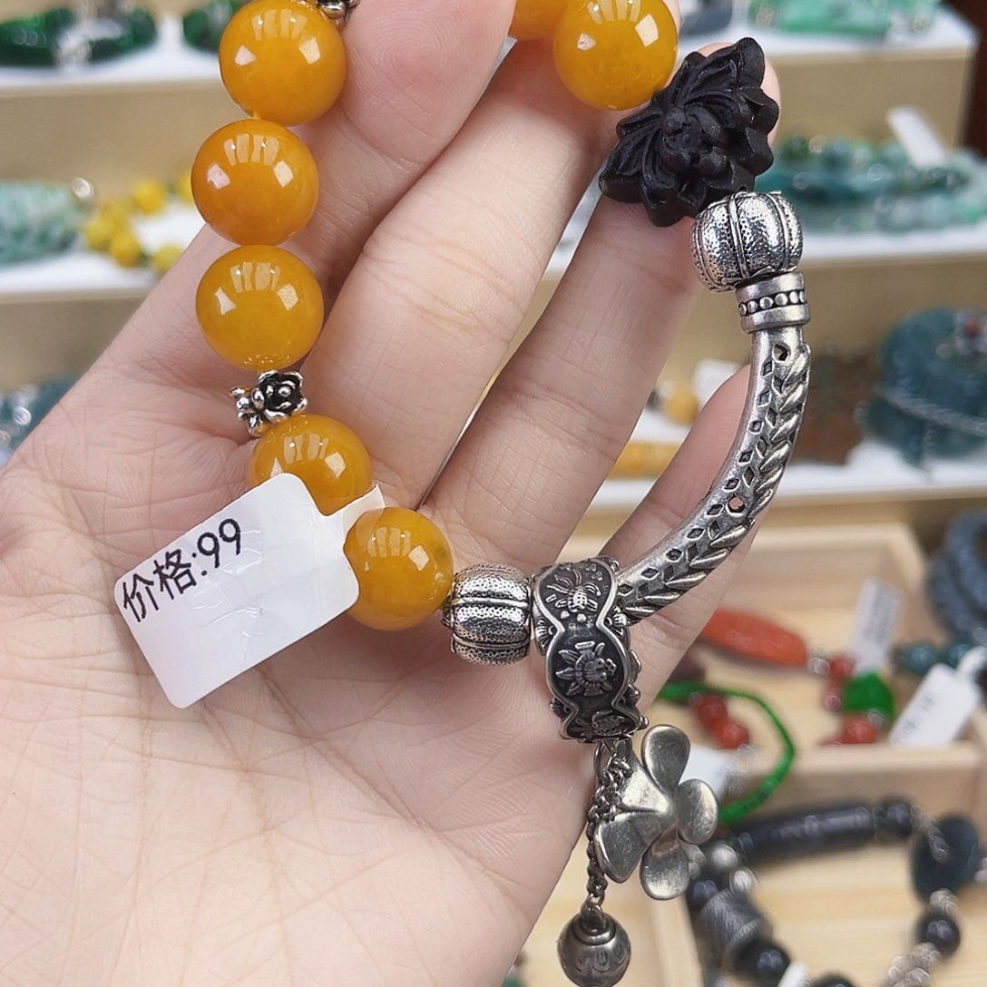 未镶嵌手链翡翠手链