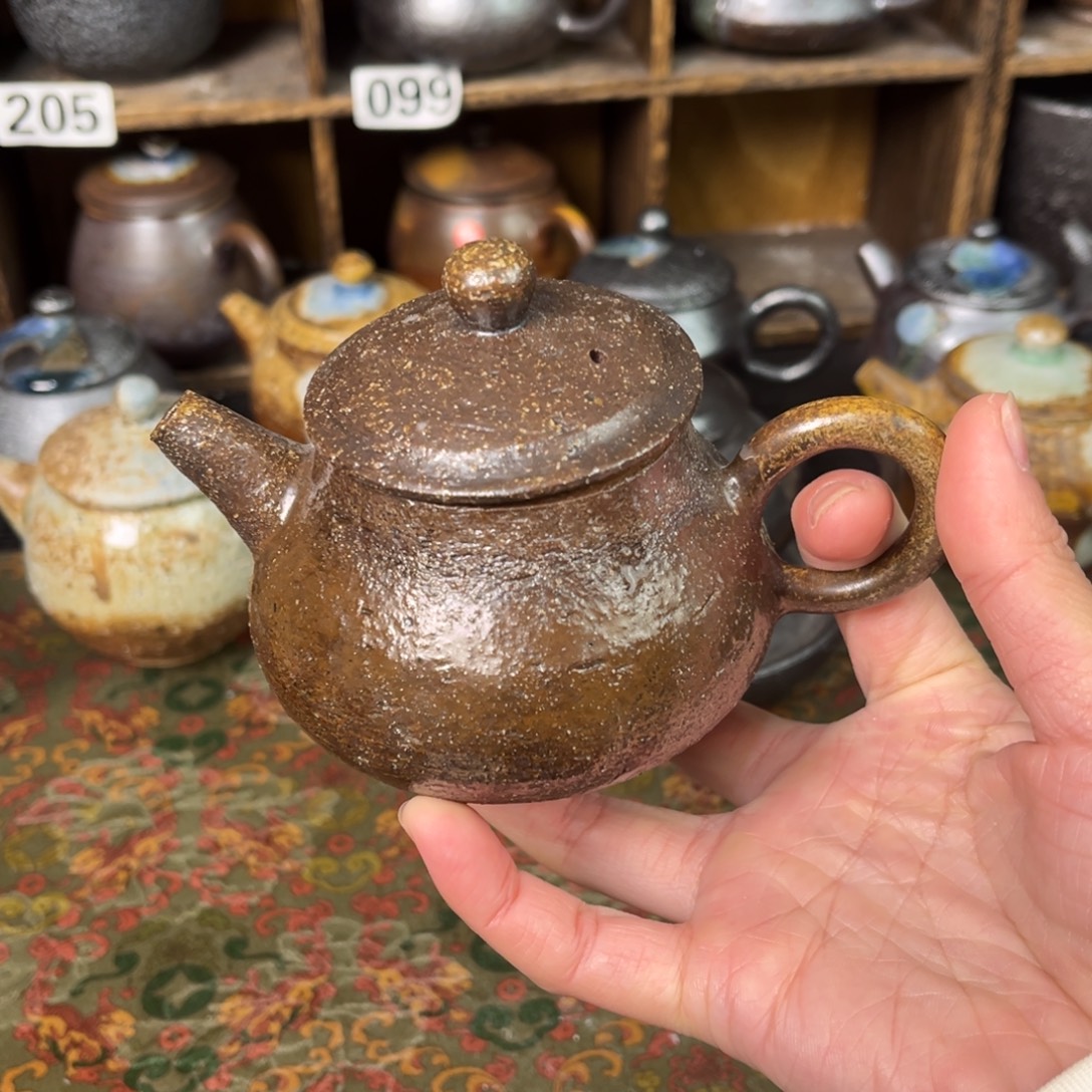 夜***下柴烧茶器主人杯杯