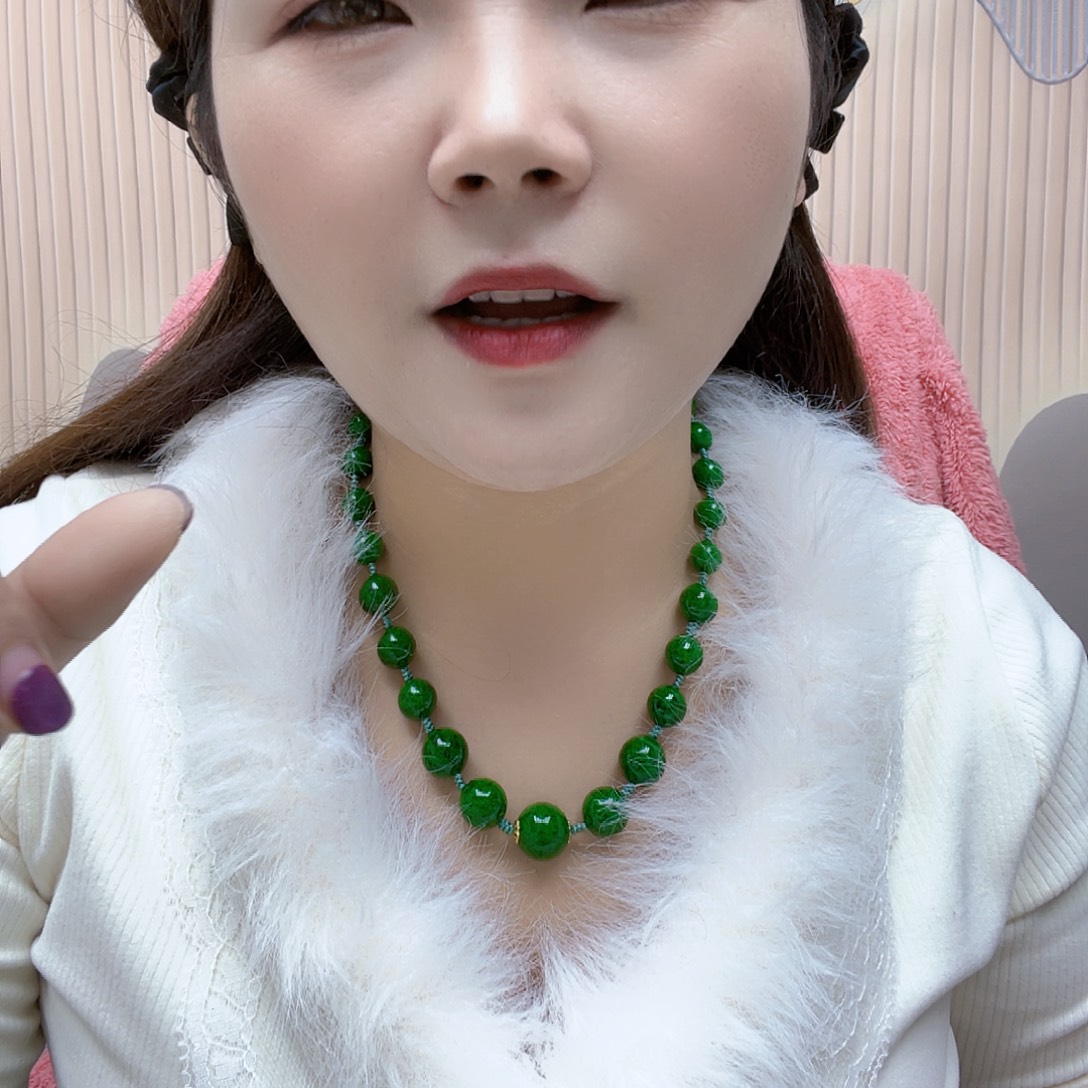 花岗石纯铜锡合金纯铜项链