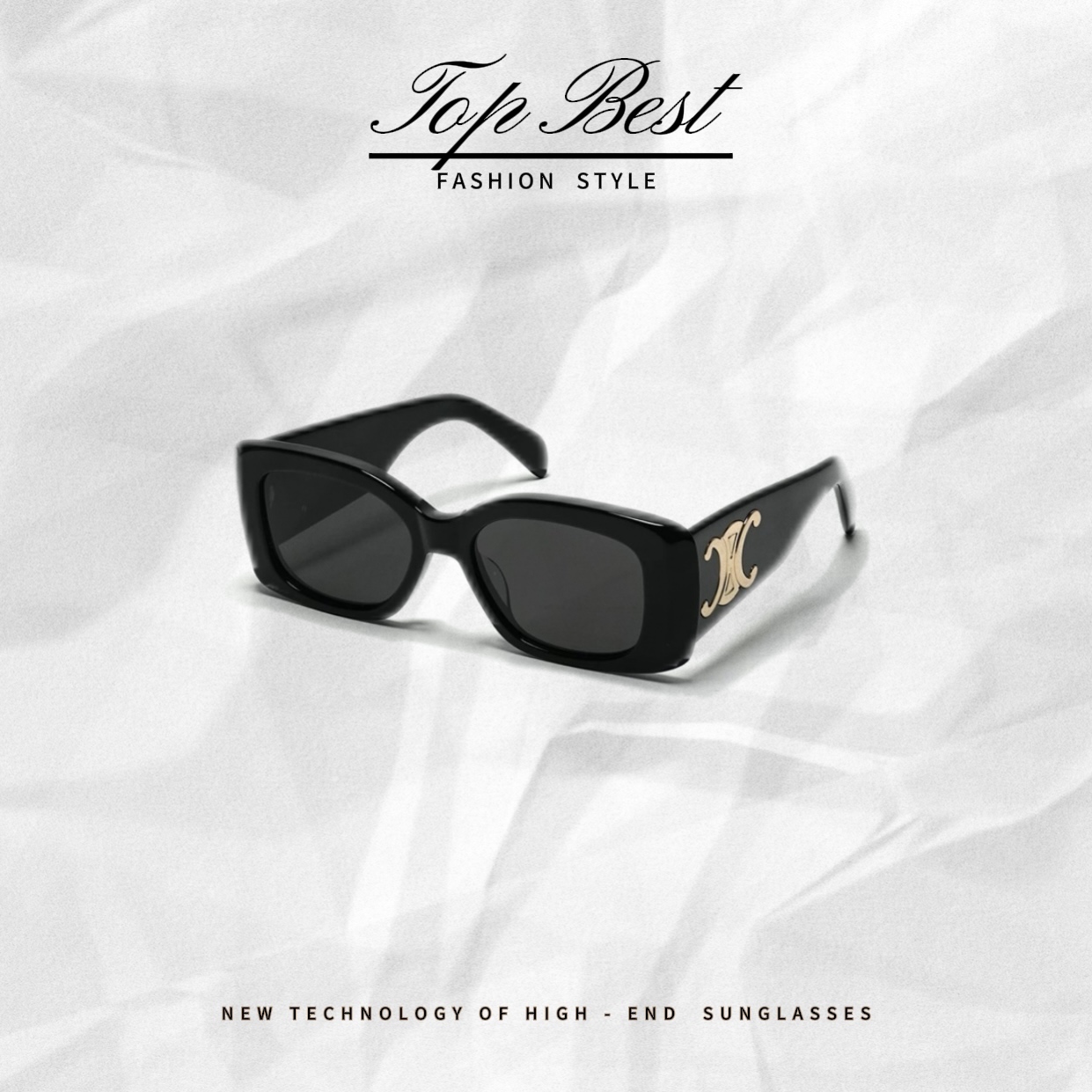 TB//凯家方框太阳镜（礼盒）833