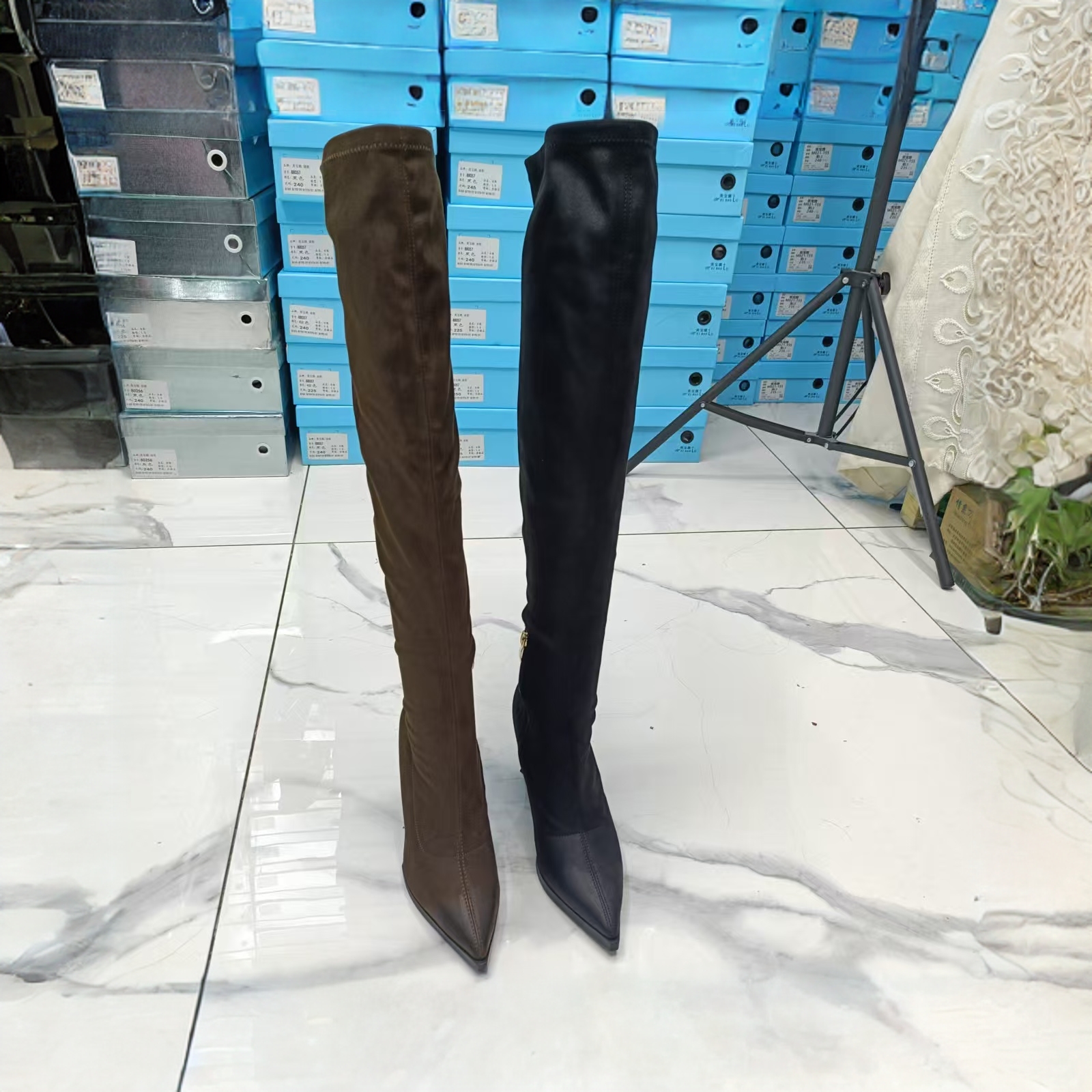 爆款时尚百搭时装靴新款