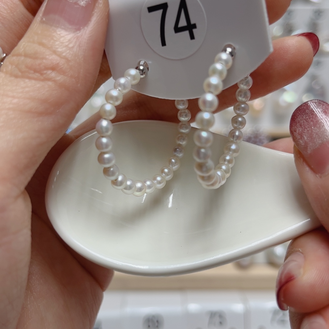 淡水珍珠颈饰未镶嵌