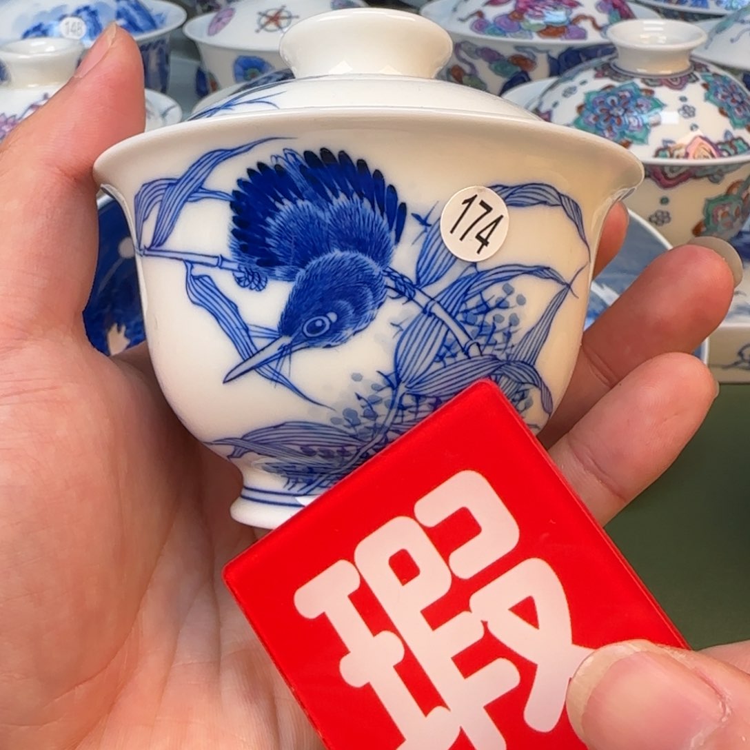 景德镇纯手工手绘茶具174