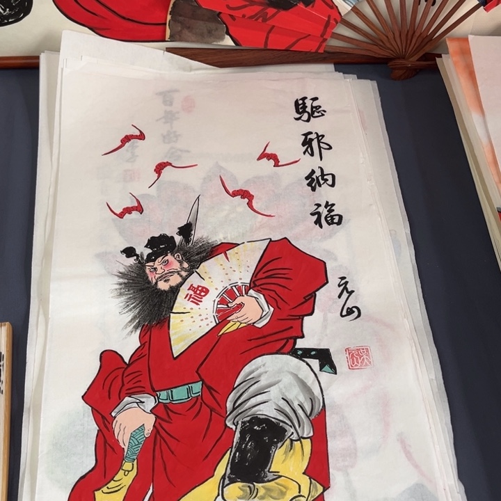 国画禅意画纯手绘作品