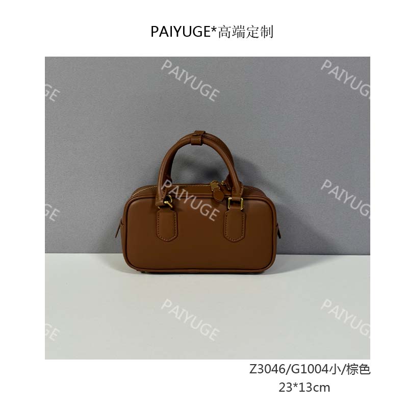Z3046/G1004小/棕色 高端订制百搭女士手提包单肩包斜挎包1875
