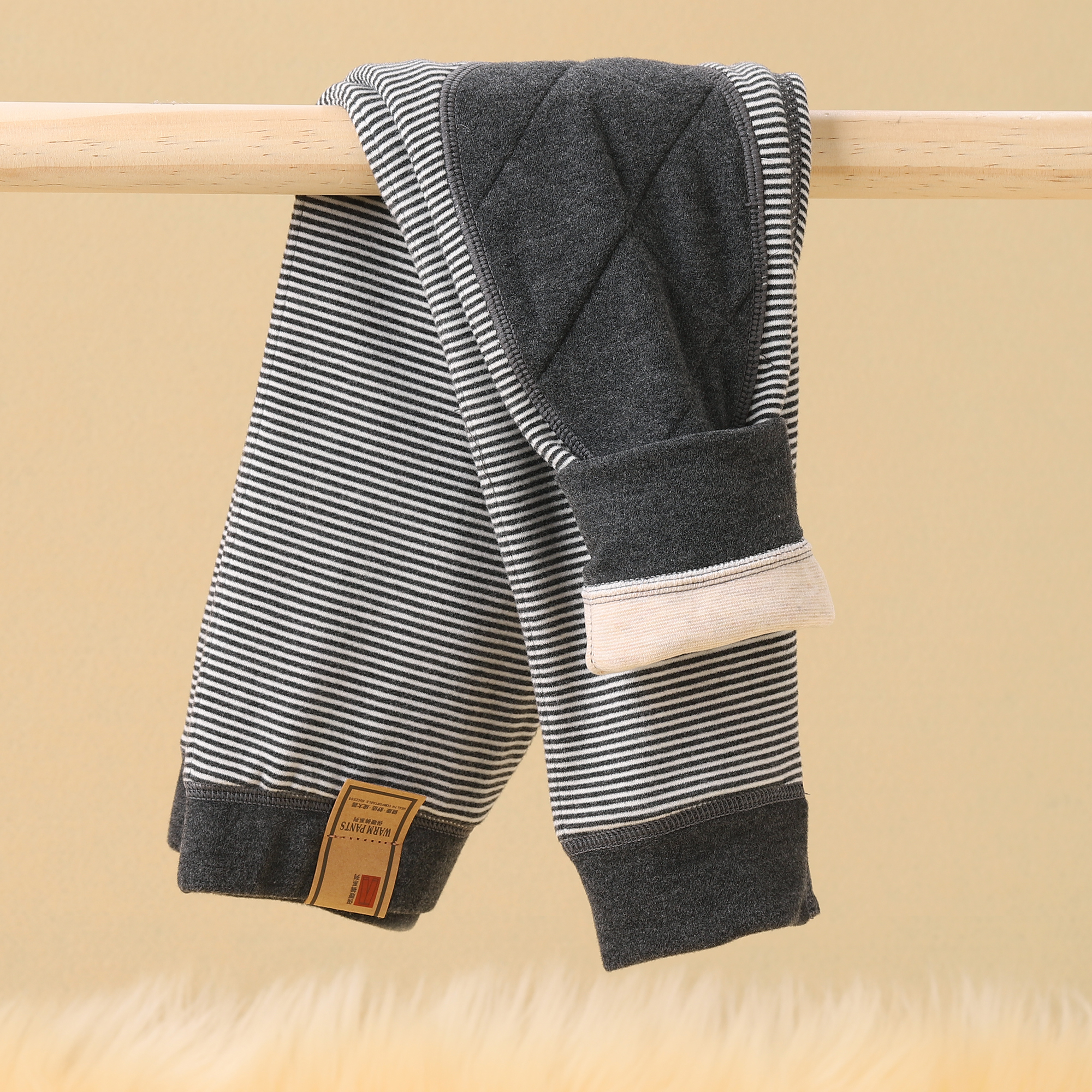 羊毛蚕丝儿童保暖裤校服神器男童女孩恒温裤冬季加厚内搭 9235 